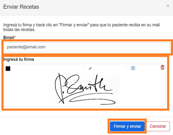 receta